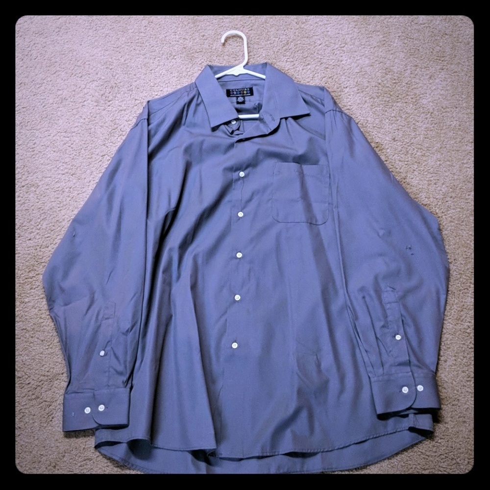 Grey dress shirt
